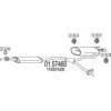 MTS 01.57460 Middle Silencer